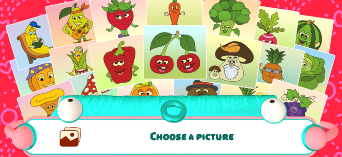 Connect the Dots - Fruits