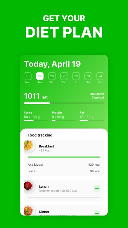 FoodTracker: Counting Calories
