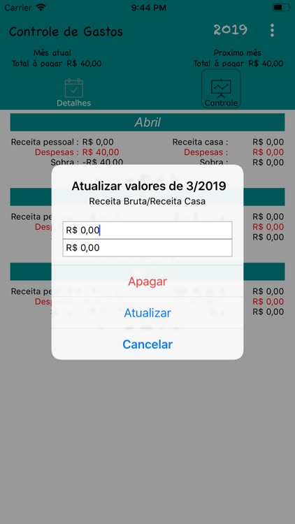 Controle De Gastos screenshot-7