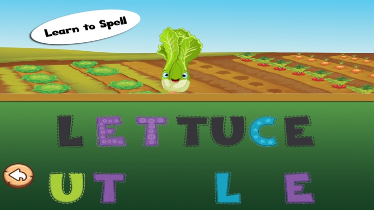 Spell & Play:Vegetable Friends screenshot-5