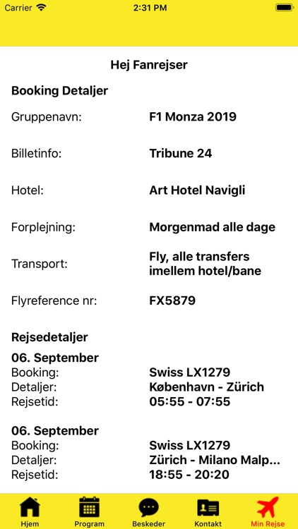 Fanrejser screenshot-3