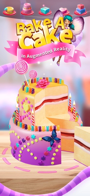 AR Cake Baker: 3D Cooking Game(圖1)-速報App