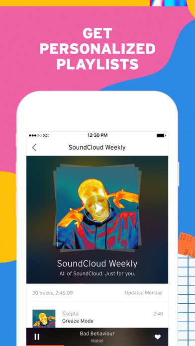 Soundcloud review screenshots