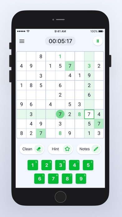 Sudoku Classic Puzzle Games screenshot 3