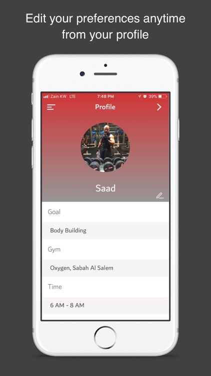 SpoTr - Gym Partner Finder screenshot-5