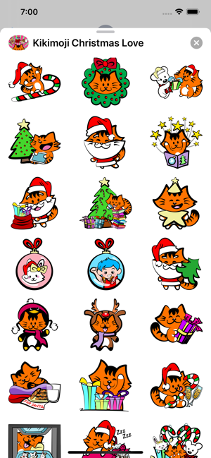 Kikimoji Christmas Love(圖3)-速報App