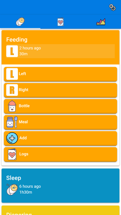 Baby Feeding Tracker and Log screenshot 2