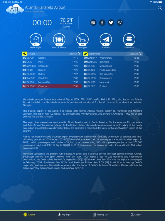 Airport Pro HD+ Flight Tracker screenshot-0