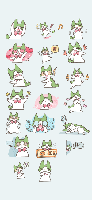 Hachiware Cat stickers!(圖2)-速報App