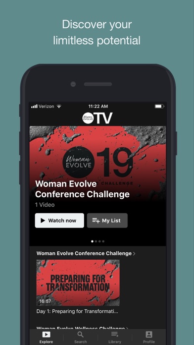 Woman Evolve TV screenshot 2
