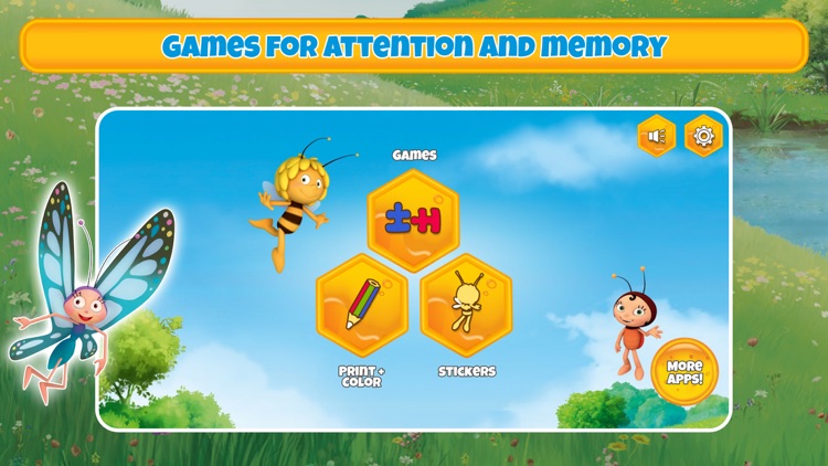 Maya the Bee's gamebox 3