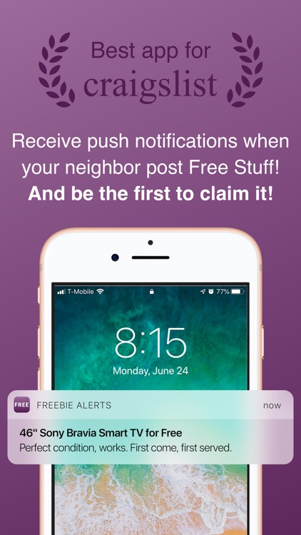 Freebie Alerts for Craigslist screenshot-0