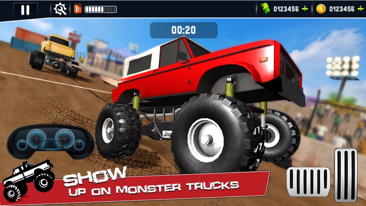 Monster Trucks Tug of War Sim