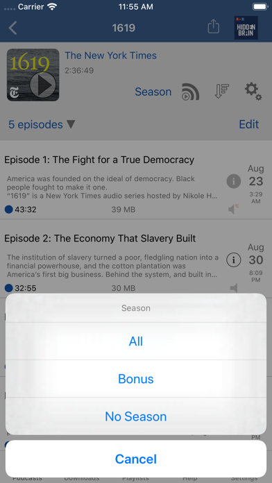 iCatcher podcast app Screenshot 6