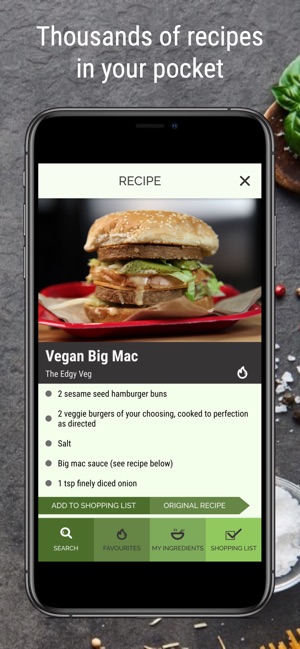 Vegan Recipe Browser