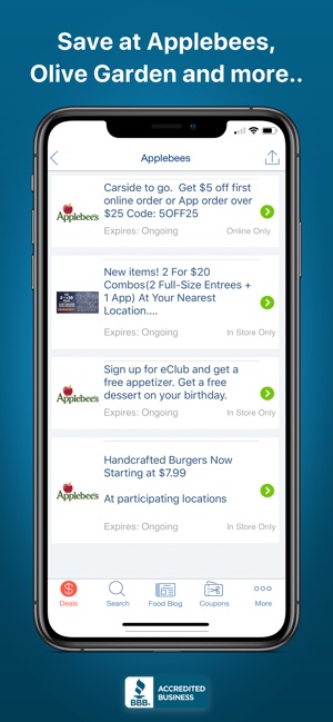 Food Coupons Restaurants App On The App Store