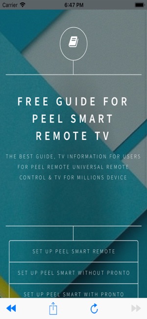 Peel Smart Remote TV Guide(圖3)-速報App