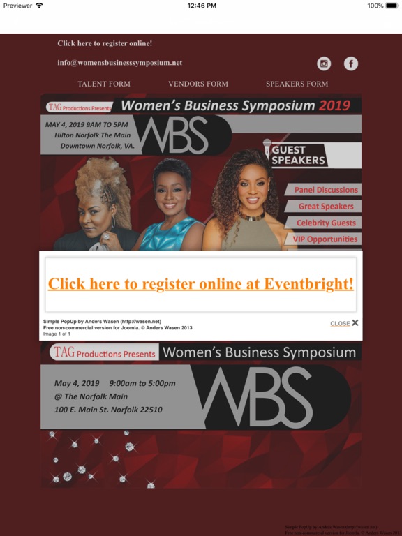 Women's Business Symposium image #1