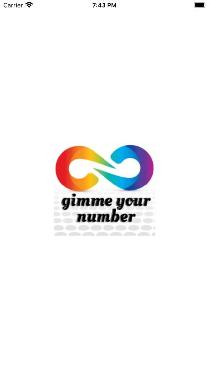 Gimme Your Number