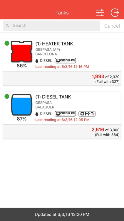 Dieselplus Tanks App