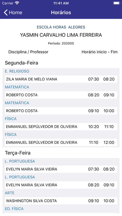 Escola Horas Alegres screenshot 4