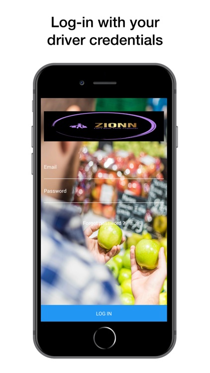 Zionn delivery app