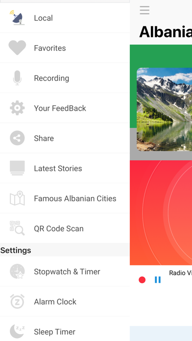 Albanian Radios - AM/FM Radio screenshot 2