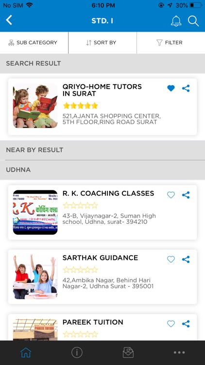 Class Finder App