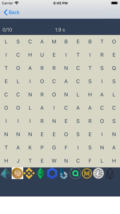 Crypto Word Search - Find Coin