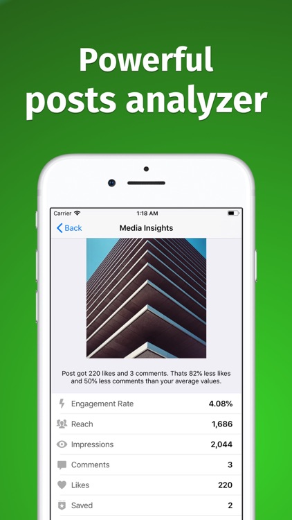 Analytics for Instagram Sova screenshot-3