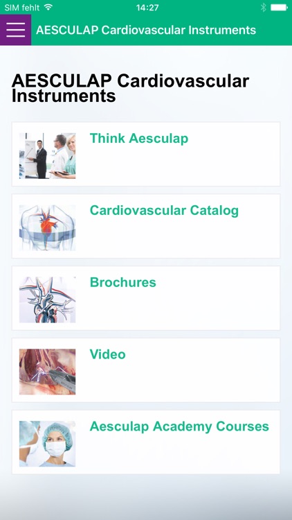 AESCULAP Cardio Instruments