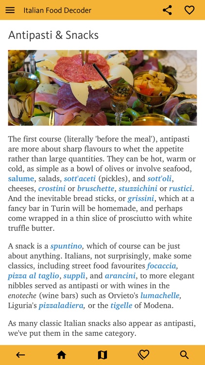Italian Food Decoder