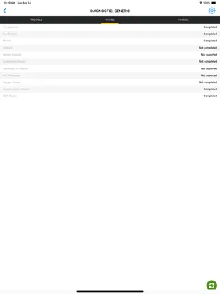 Captura de Pantalla 6 OBD JScan iphone