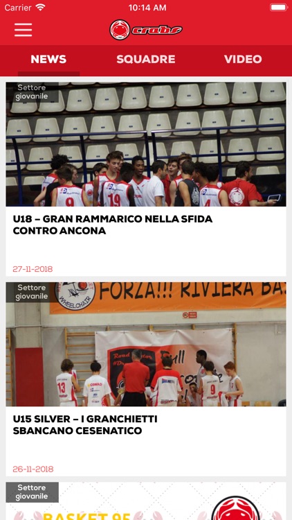 BASKET RIMINI CRABS