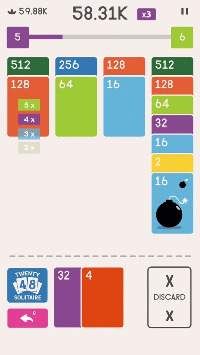 2048 Zen Cards screenshot 4