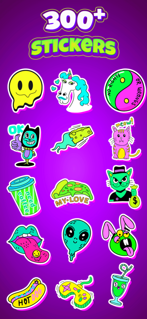 Acid Stickers: Trippy Fun(圖3)-速報App