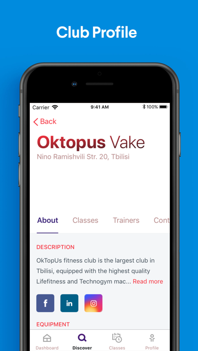 Oktopus Fitness Club screenshot 3