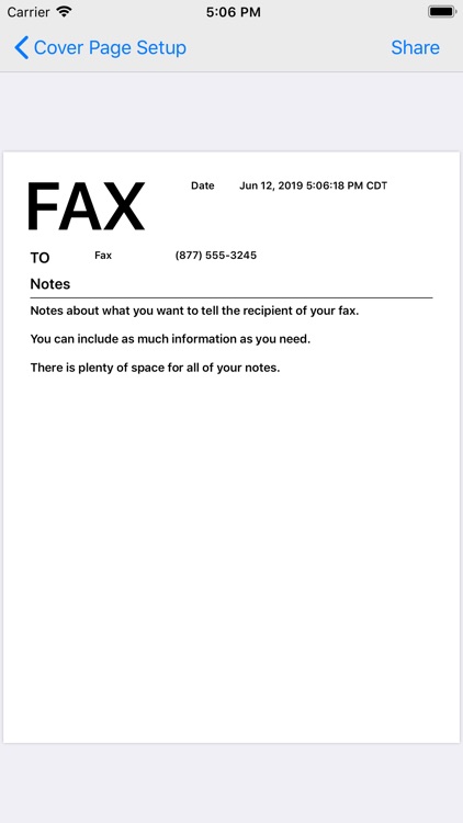 FaxCover - Fax Cover Sheet screenshot-4