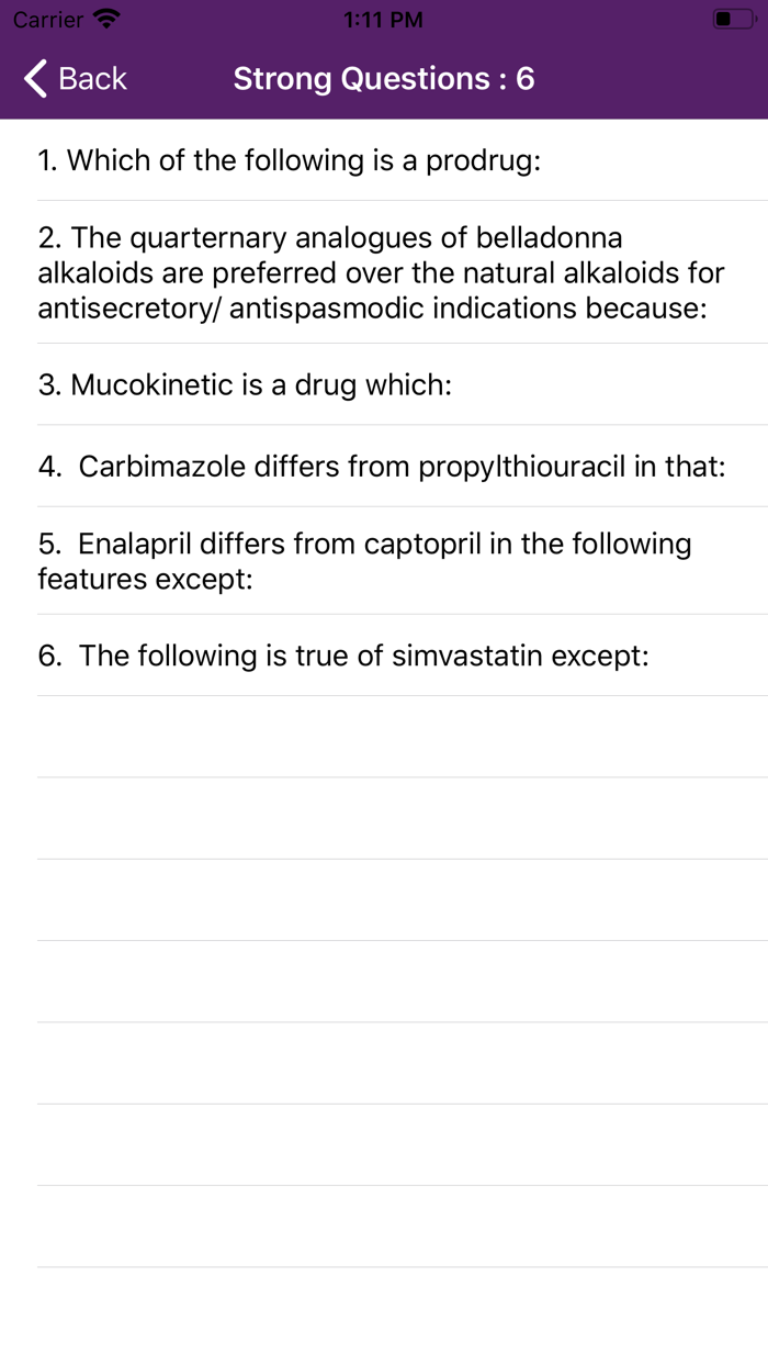 Pharmacology Practice Tests