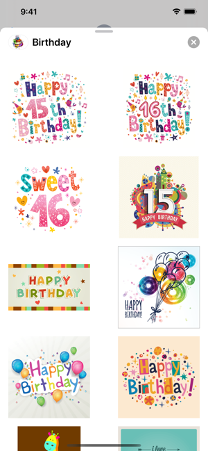 Happy Birthday Sticker Pack(圖2)-速報App