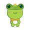 The frog emoticons are used to chat and send messages, as well as save images locally and share them elsewhere