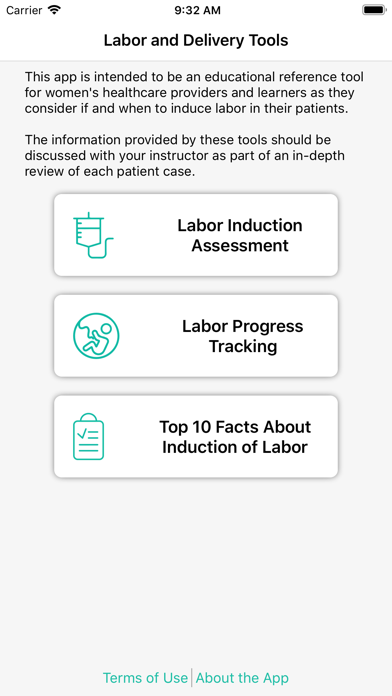 How to cancel & delete APGO Induction of Labor from iphone & ipad 1