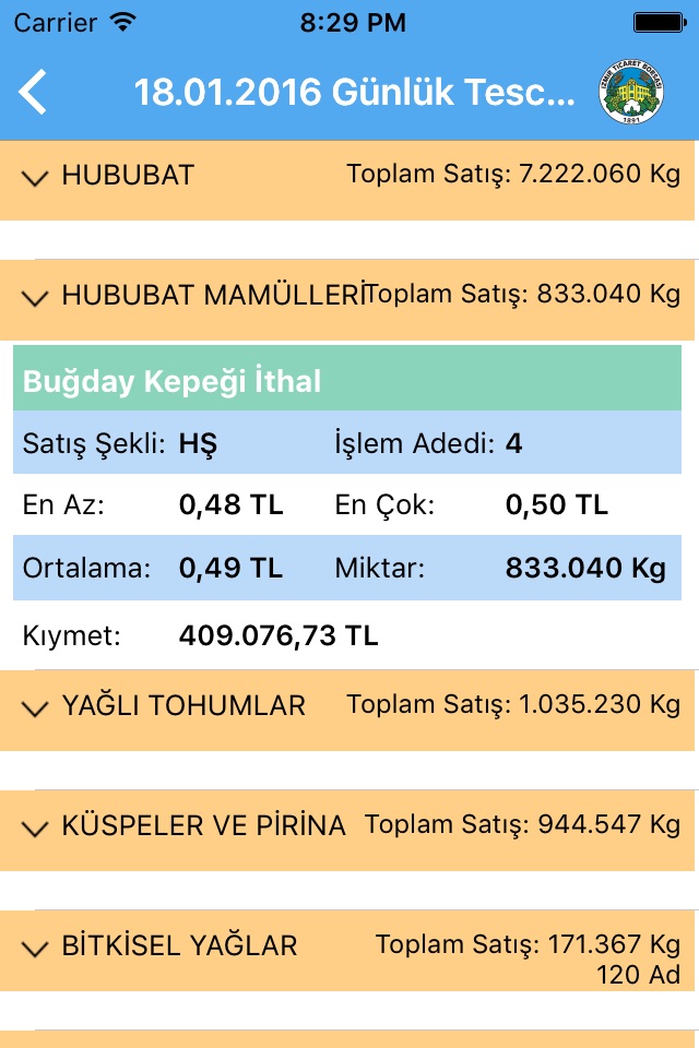İzmir Ticaret Borsası screenshot 2