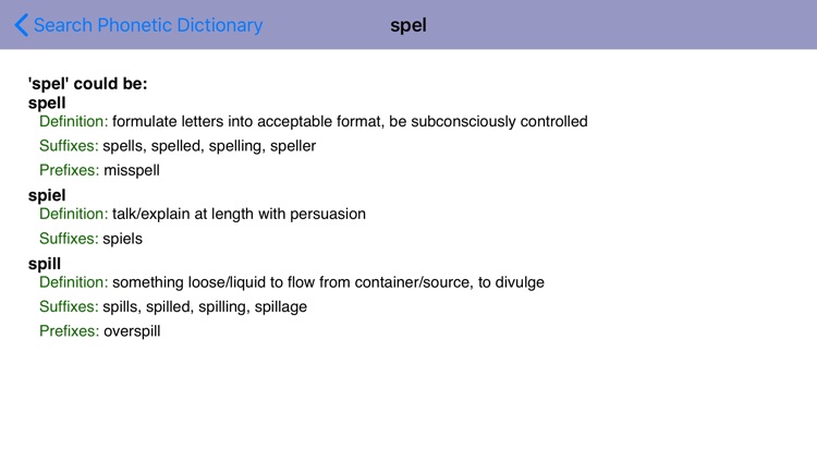 Wordspeller ESL Dictionary screenshot-8