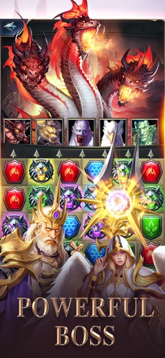 MythWars & Puzzles: RPG Match3 screenshot 5