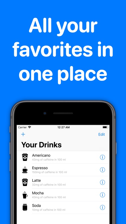 The Caffeine Tracker App screenshot-0
