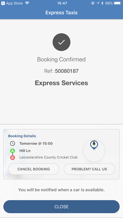 Express Taxi Services screenshot 4