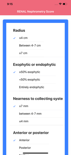 RENAL Nephrometry Score(圖1)-速報App