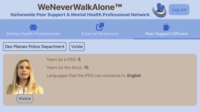 WeNeverWalkAlone™ screenshot 4