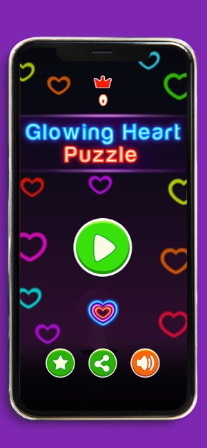 Glowing Heart Puzzle(圖1)-速報App